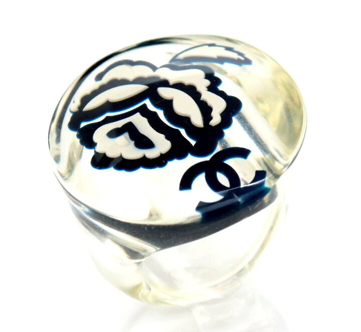 楽天市場】【ジュエリー】CHANEL シャネル カメリア ココマーク リング 