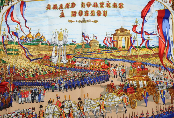 楽天市場】【未使用品】【アパレル】HERMES エルメス カレ90 スカーフ  