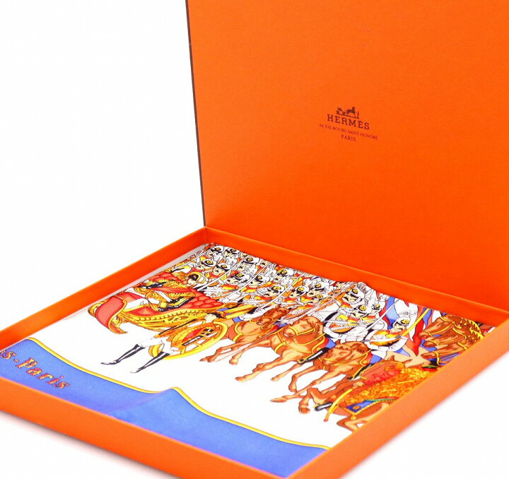 楽天市場】【未使用品】【アパレル】HERMES エルメス カレ90 スカーフ  