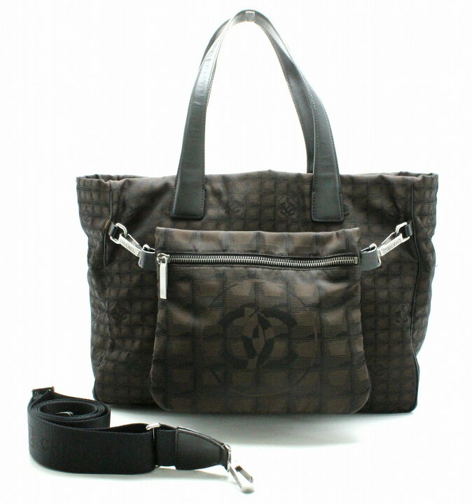 楽天市場】【バッグ】CHANEL シャネル ニュートラベルライン トートMM  