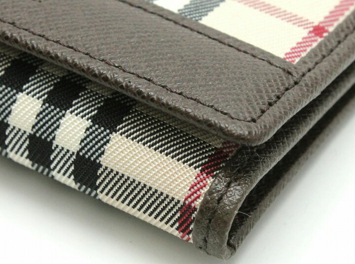 楽天市場】【新品未使用品】BURBERRY バーバリー キーケース 5連キー 