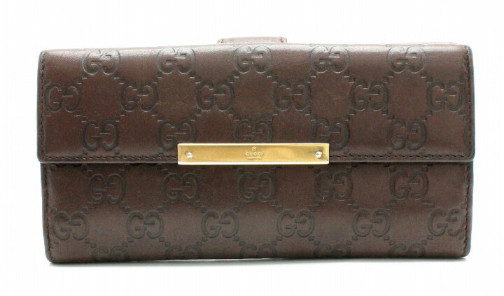 楽天市場】【財布】GUCCI グッチ グッチシマ 2つ折 Wホック ダブル 