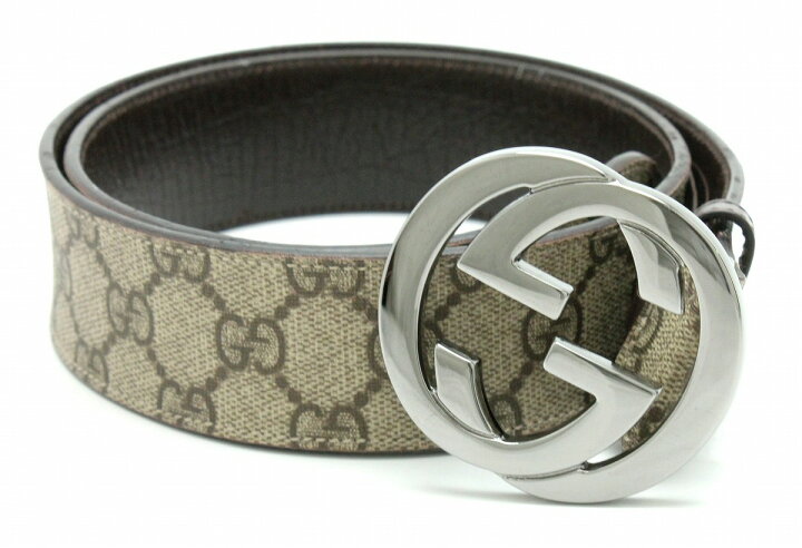 楽天市場】GUCCI グッチ GGスプリーム インターロッキング Gバックル  