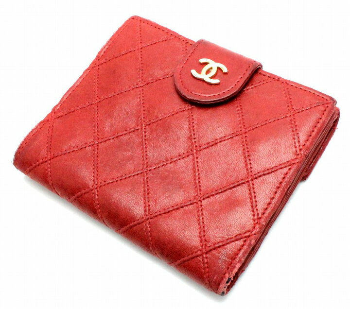 楽天市場】【財布】CHANEL シャネル ビコローレ 2つ折 Wホック財布 
