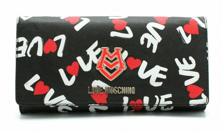 楽天市場】【財布】MOSCHINO モスキーノ ラブモスキーノ 2つ折り財布  