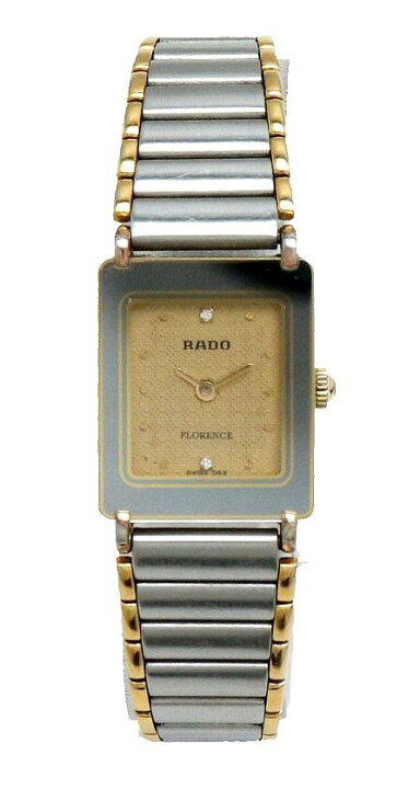 楽天市場】【ウォッチ】RADO ラドー フローレンス ゴールド文字盤 SS  