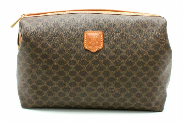 楽天市場】【未使用品】【バッグ】CELINE セリーヌ マカダム柄 ポーチ 