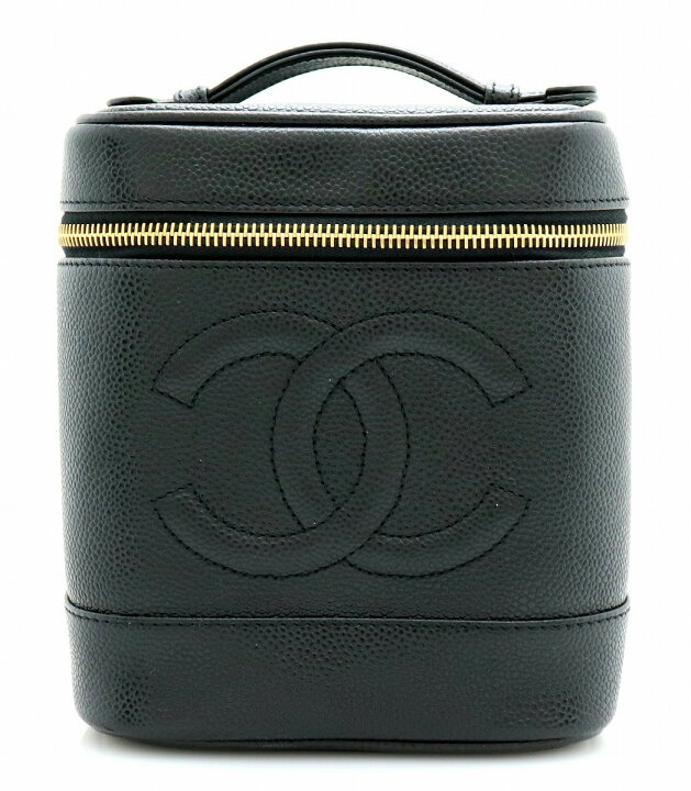 楽天市場】【バッグ】CHANEL シャネル キャビアスキン バニティバッグ 