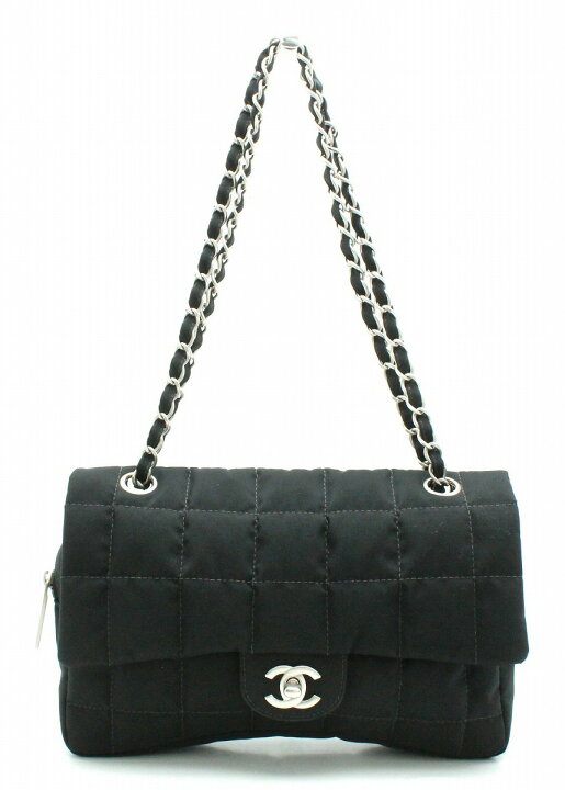 楽天市場】【バッグ】CHANEL シャネル チョコバー ナイロン チェーン  