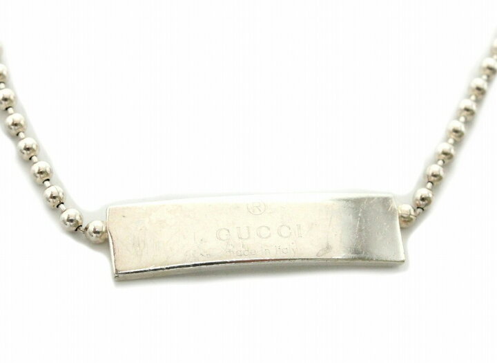 楽天市場】【ジュエリー】GUCCI グッチ ロゴプレート ブレスレット 