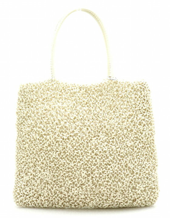 ANTEPRIMA パリア ワイヤーバッグ 横暴 ホワイト系 