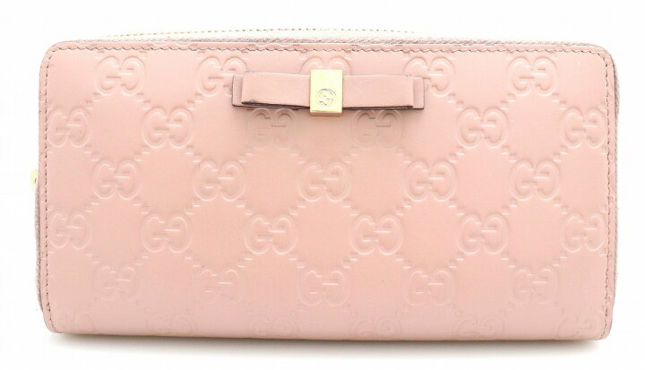 楽天市場】【財布】GUCCI グッチ グッチシマ リボンモチーフ ラウンド  