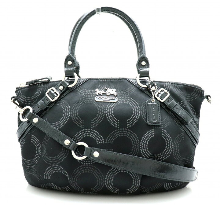 楽天市場】【バッグ】COACH コーチ マディソン ドッテッドオプアート  