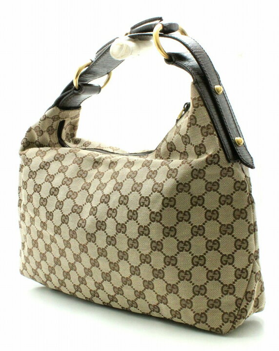 楽天市場】【バッグ】GUCCI グッチ GGキャンバス レザー ショルダー 