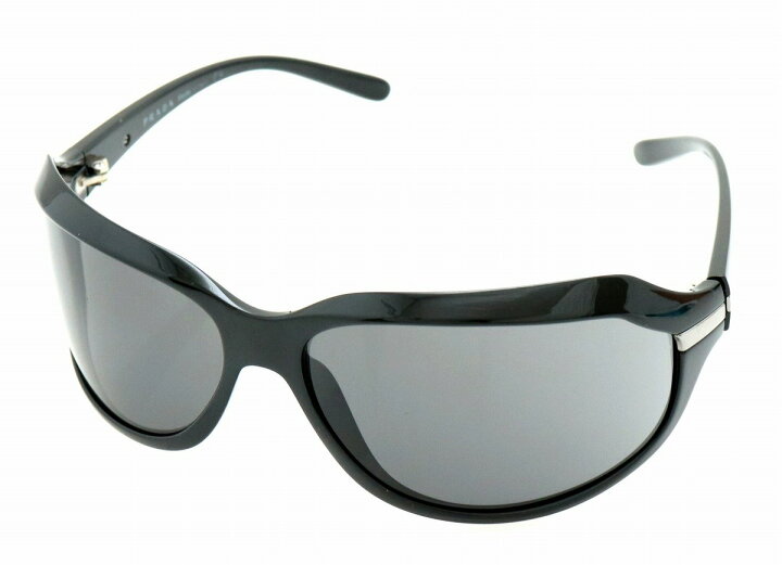 楽天市場】PRADA プラダ サングラス 黒 ブラック スモーク シルバー  