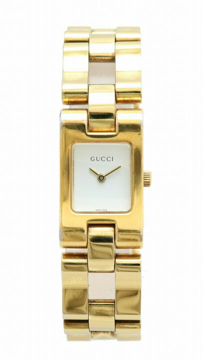 楽天市場】【ウォッチ】GUCCI グッチ ホワイト文字盤 ゴールド GP 