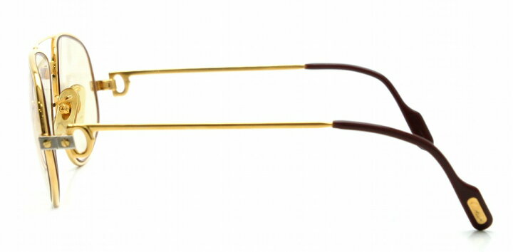 楽天市場】Cartier カルティエ サントス 眼鏡フレーム 度入り ゴールド  