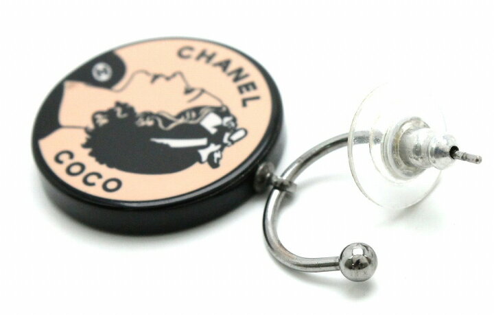 楽天市場】【ジュエリー】CHANEL シャネル ココ シャネル ロゴ ピアス 