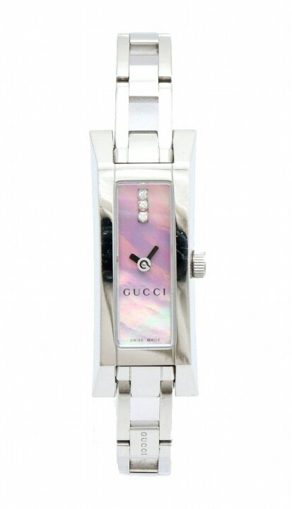 楽天市場】【ウォッチ】GUCCI グッチ Gリンク G-Link ピンクシェル文字 