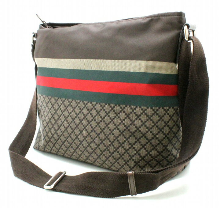 楽天市場】【バッグ】GUCCI グッチ ディアマンテ ナイロン レザー  
