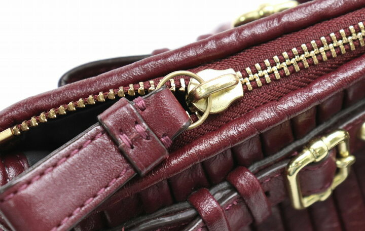 楽天市場】【バッグ】COACH コーチ マディソン ギャザード レザー 