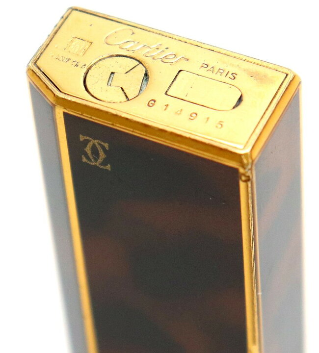 楽天市場】Cartier カルティエ オーバル ライター ゴールド 