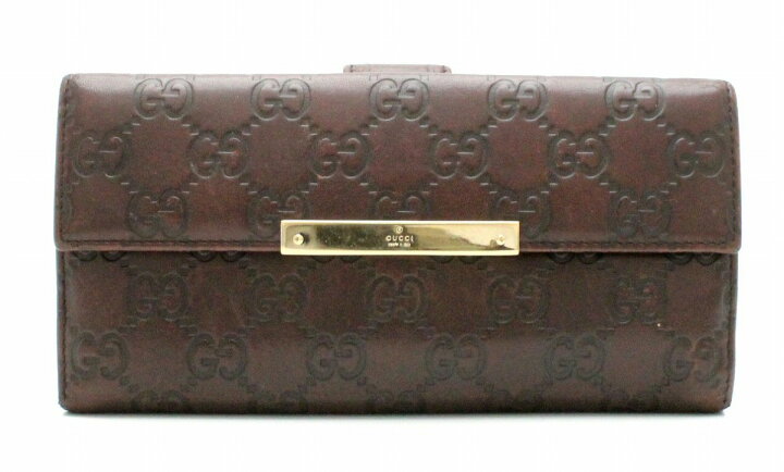 楽天市場】【財布】GUCCI グッチ グッチシマ 2つ折 Wホック ダブル 
