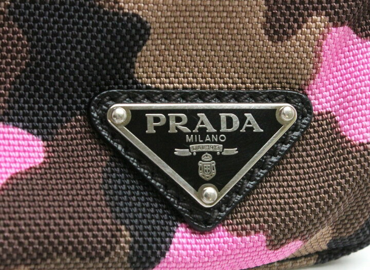 楽天市場】【バッグ】PRADA プラダ カモフラージュ柄 迷彩 ショルダー 