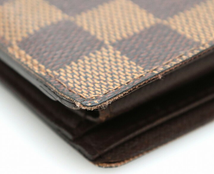 楽天市場】【財布】LOUIS VUITTON ルイ ヴィトン ダミエ ポルト ビエ  