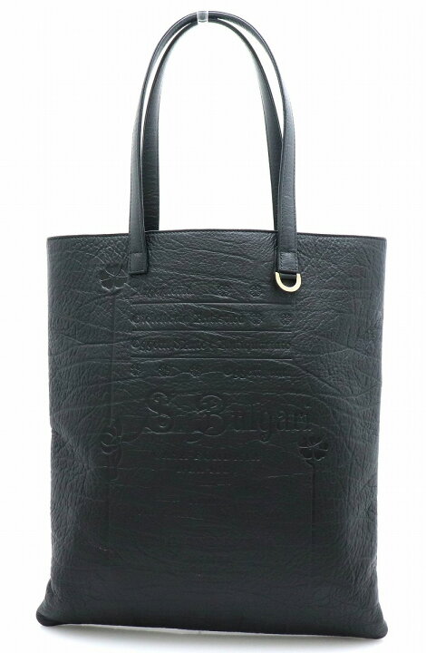 【バッグ】BVLGARI ブルガリ コレツィオーネ トートバッグ ショルダートート レザー ブラック 黒 【中古】【k】 | Blumin 楽天市場店