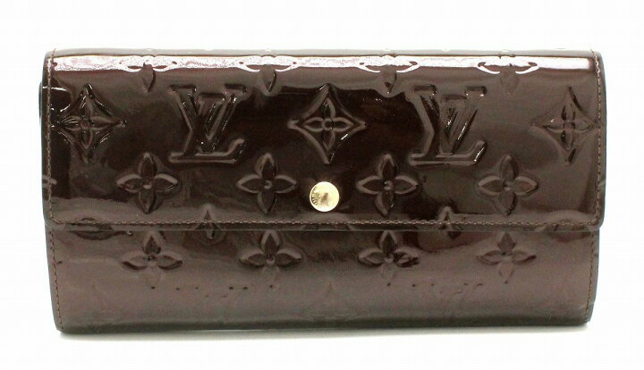 楽天市場】【財布】LOUIS VUITTON ルイ ヴィトン モノグラムヴェルニ 