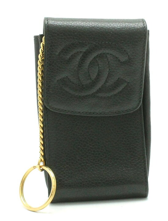 楽天市場】CHANEL シャネル キャビアスキン ココマーク シガレット  