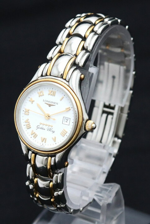 楽天市場】【ウォッチ】LONGINES ロンジン ゴールデンウィング デイト  