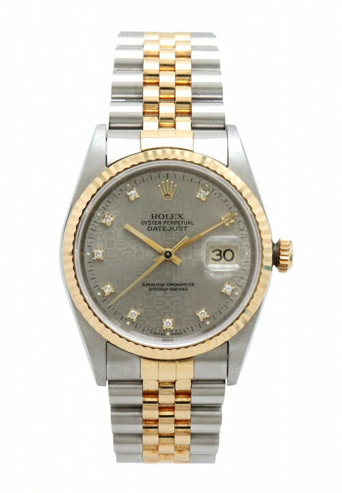 楽天市場】【ウォッチ】ROLEX ロレックス デイトジャスト 10Pダイヤ 
