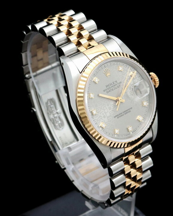 楽天市場】【ウォッチ】ROLEX ロレックス デイトジャスト 10Pダイヤ 