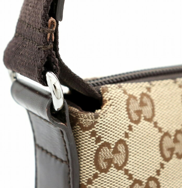 楽天市場】【バッグ】GUCCI グッチ GGキャンバス レザー ショルダー  