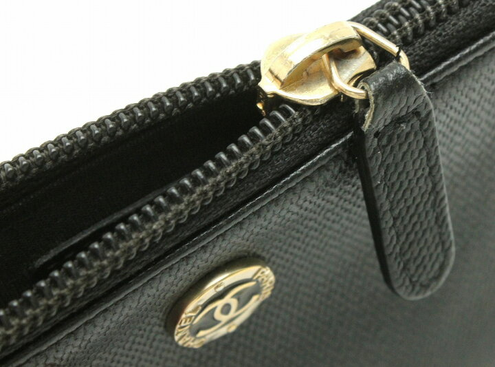 楽天市場】【財布】CHANEL シャネル ココマーク ココボタン キャビア 