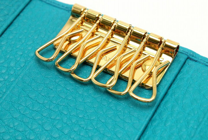 楽天市場】【未使用品】PRADA プラダ 6連キーケース VITELLO GRAIN 型  