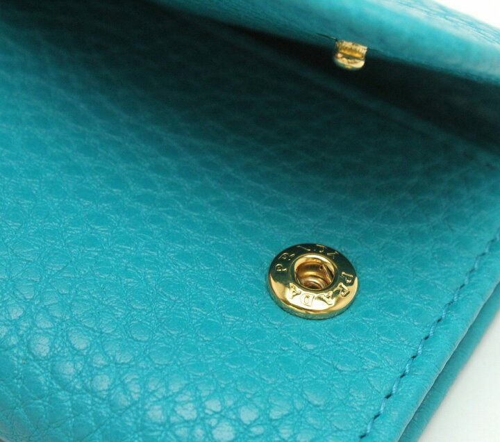 楽天市場】【未使用品】PRADA プラダ 6連キーケース VITELLO GRAIN 型  