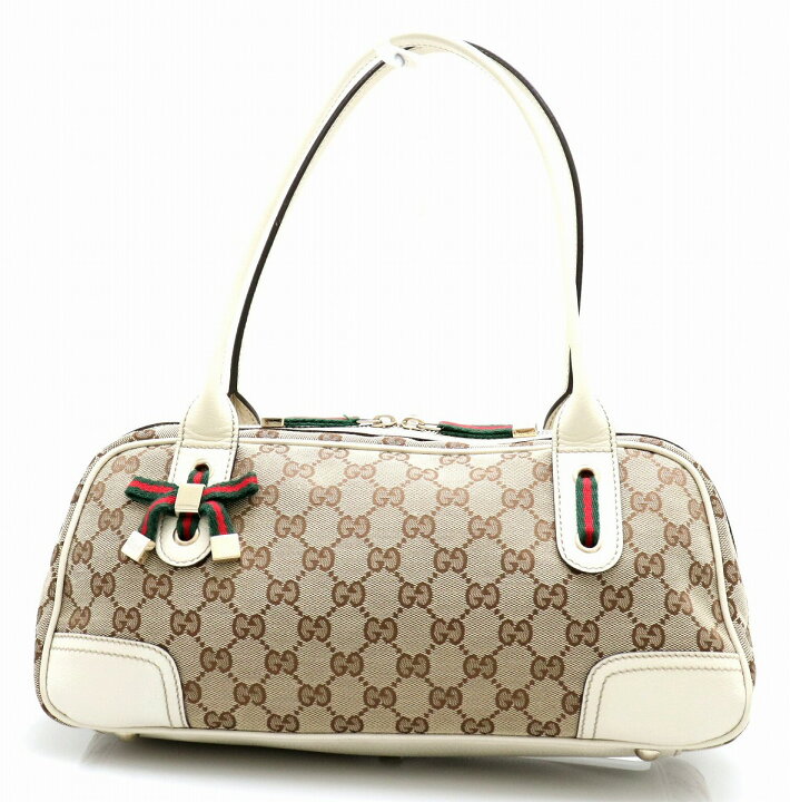 楽天市場】【バッグ】GUCCI グッチ プリンシーライン GGキャンバス  
