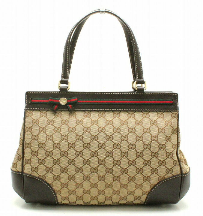 楽天市場】【バッグ】GUCCI グッチ GGキャンバス プリンシー トート  