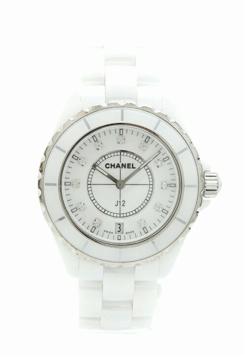 楽天市場】【ウォッチ】 CHANEL シャネル J12 白セラミック ホワイト