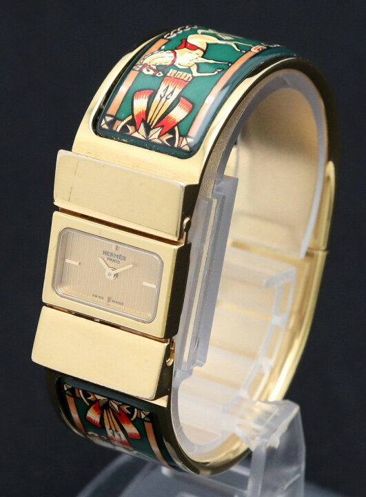 楽天市場】【ウォッチ】HERMES エルメス ロケ 七宝焼き レディース  