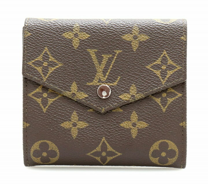 楽天市場】【財布】LOUIS VUITTON ルイ ヴィトン モノグラム ダブル  