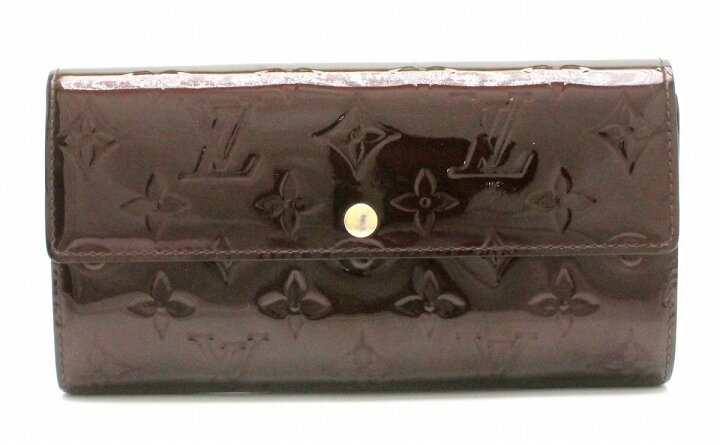 楽天市場】【財布】LOUIS VUITTON ルイ ヴィトン モノグラムヴェルニ 
