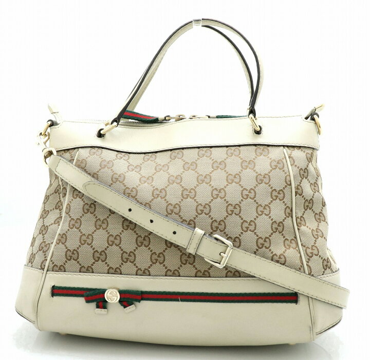 楽天市場】【バッグ】GUCCI グッチ GGキャンバス ハンドバッグ トート 