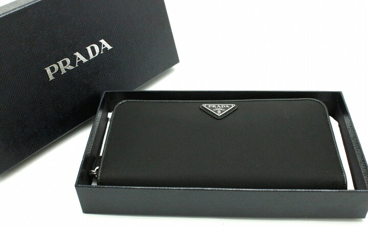楽天市場】【新品未使用品】【財布】PRADA プラダ ラウンドファスナー 