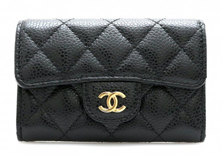 楽天市場】【未使用品】CHANEL シャネル ココマーク キャビアスキン 