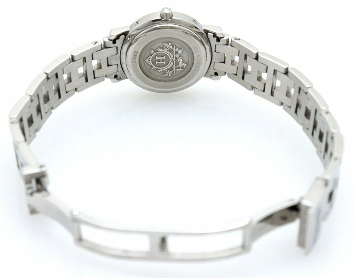 楽天市場】【ウォッチ】HERMES エルメス クリッパー ナクレ 12Pダイヤ  