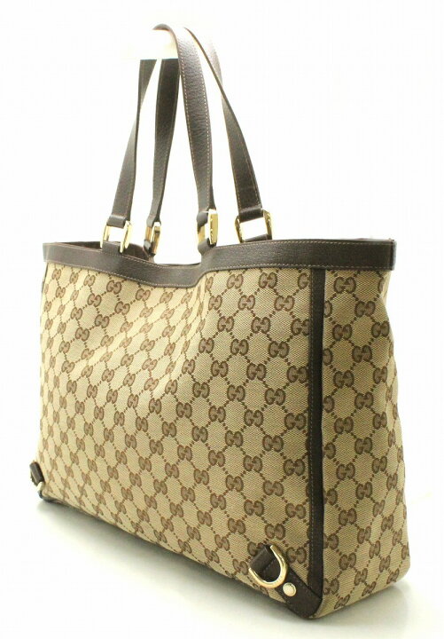 楽天市場】【バッグ】GUCCI グッチ キャンバス トートバッグ 